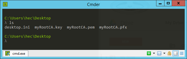 root CA files