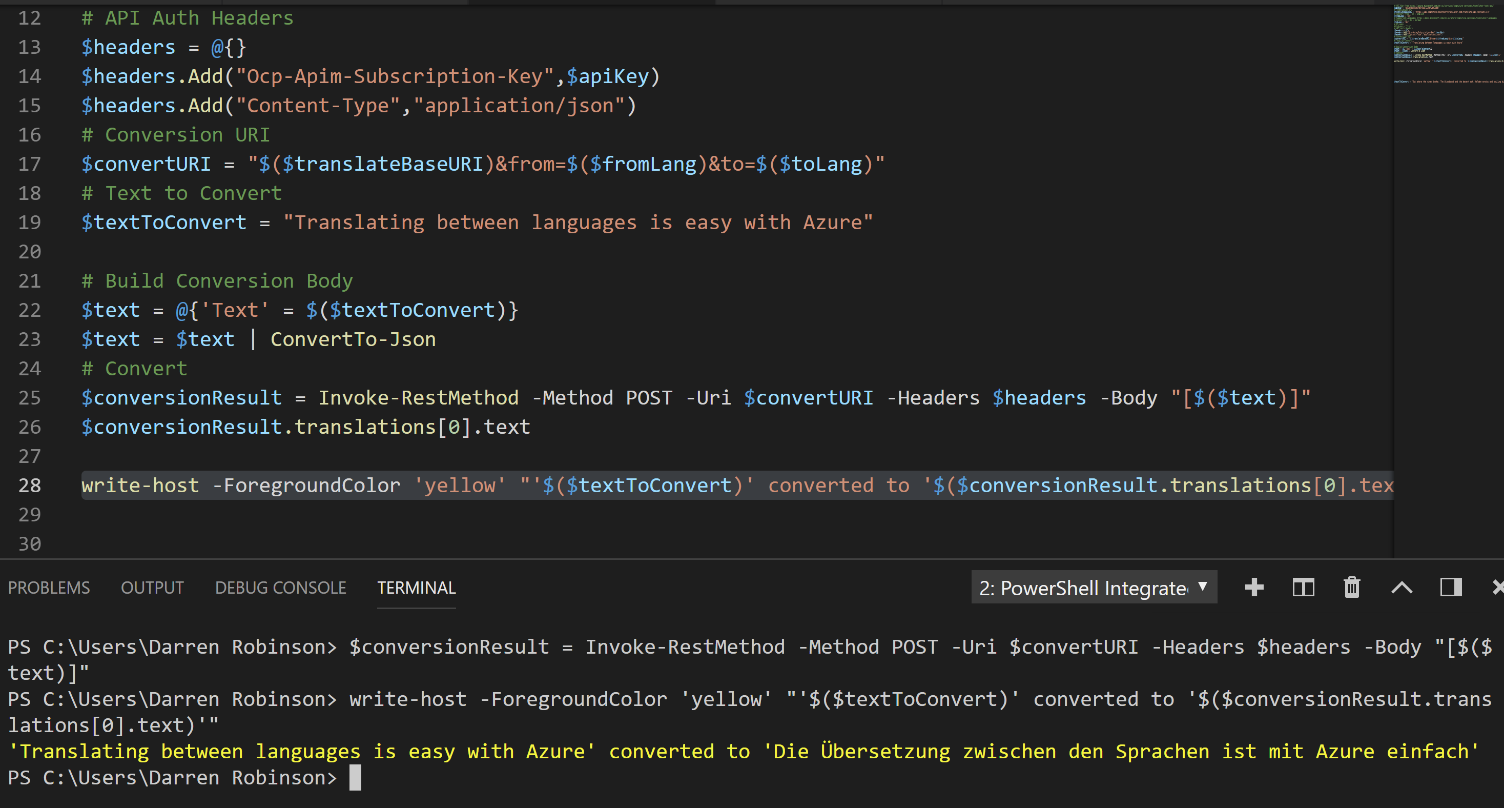 Translating Language Text with PowerShell.PNG